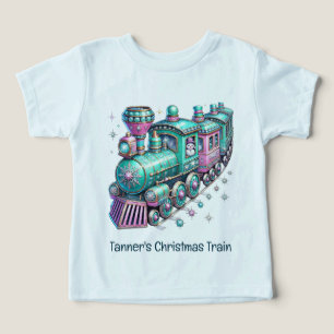 Baby Christmas Choo Choo Train Toddler T-shirt
