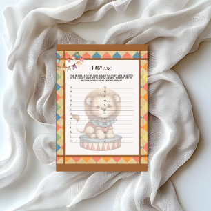 Baby Circus_  Baby ABC Race Game Letterhead
