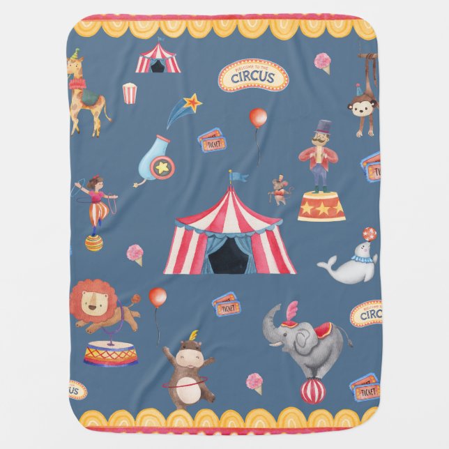 Baby Circus Blanket (Front)