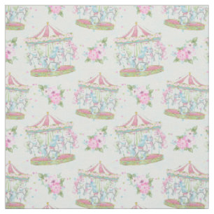 Baby Circus Carousel Pony Fabric
