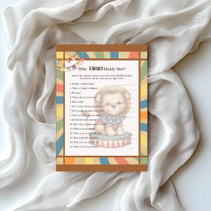 Baby Circus_  Knows Daddy Best Game Letterhead