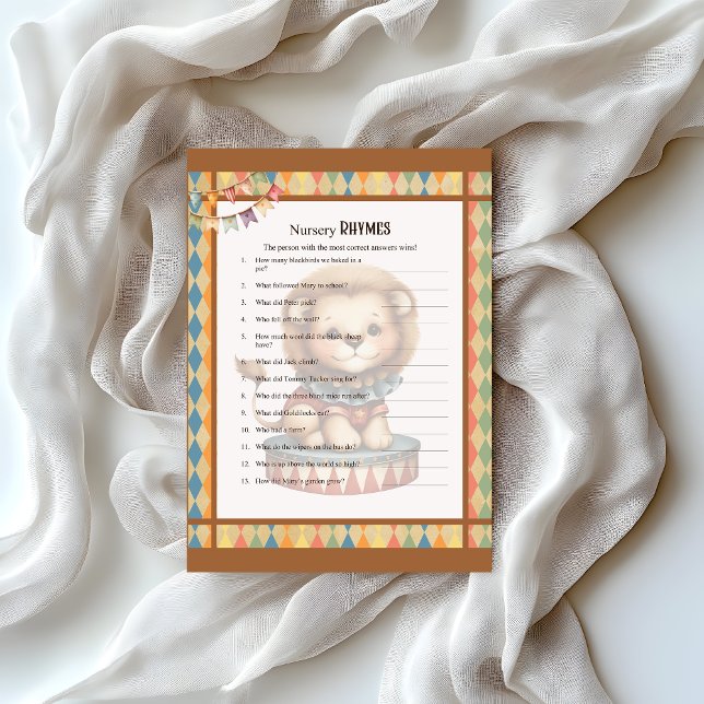 Baby Circus_ Nursery Rhymes Letterhead (Creator Uploaded)