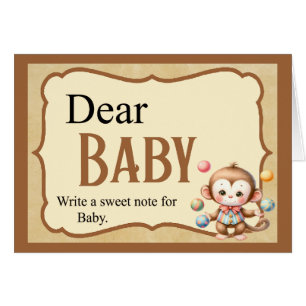 Baby Circus_ Sweet Note Card