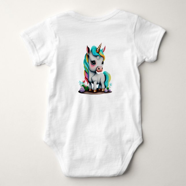 baby clothes baby bodysuit (Back)