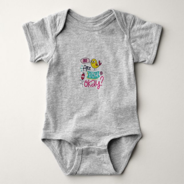 Baby clothes  baby bodysuit (Front)