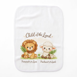 Baby clothes burp cloth