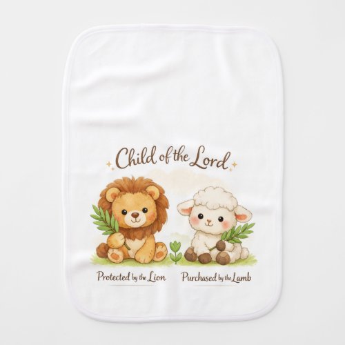 Baby clothes burp cloth