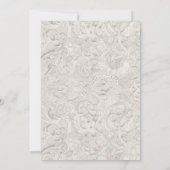 Baby Clothes Gender Reveal Ivory Pink Blue Invitation | Zazzle