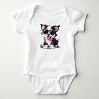 Baby clothes one pieces cute dog baby bodysuit