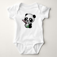 Baby clothes. Panda.