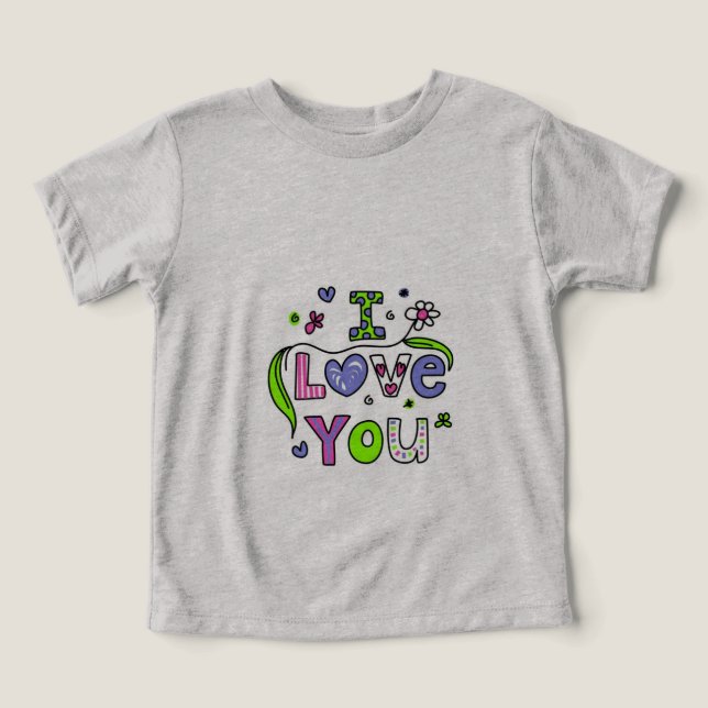 Baby clothes  toddler t-shirt (Design Front)