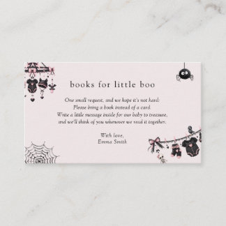 Baby Clothesline Baby Shower Books for Baby Ticket Enclosure Card