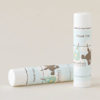 Baby Clothesline Gender Neutral Baby Shower Lip Balm