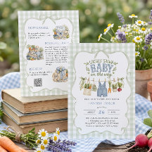 Baby Clothesline Locally Grown Boy Baby Shower