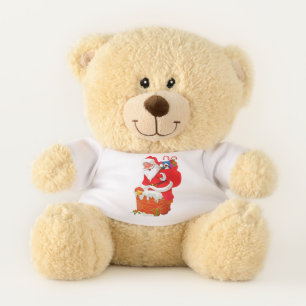 Baby Clothing Christmas Santa Occasion Gift Intent Teddy Bear