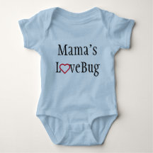 Baby Clothing - Mama's LoveBug - Blue