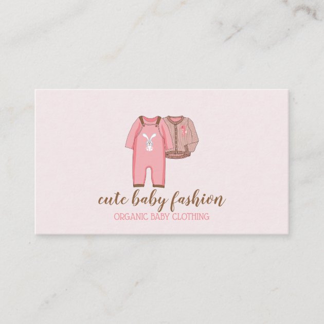 Baby Clothings Business Card