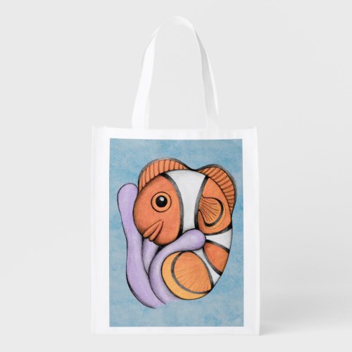 Baby Clownfish Grocery Bag