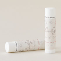 Baby Cold Outside Rhinestones Glitter Girl Shower Lip Balm
