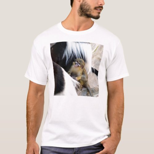 Baby Colobus monkey T_Shirt