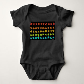 Baby Colorful Puzzles  Baby Bodysuit