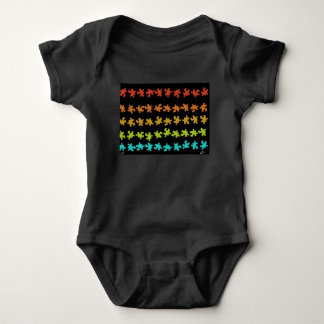 Baby Colorful Puzzles  Bodysuit