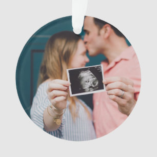 Baby Coming Soon - Personalized Christmas Ornament