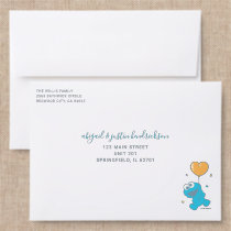 Baby Cookie Monster Addressed Envelopes