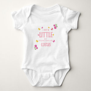 baby cousin gift /Unisex Baby Clothing/ Bodysuit