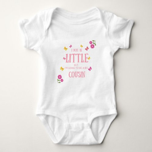 baby cousin gift Unisex Baby Clothing Bodysuit