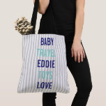 Baby Couture Shower Sprinkle Personalized Travel Tote Bag at Zazzle