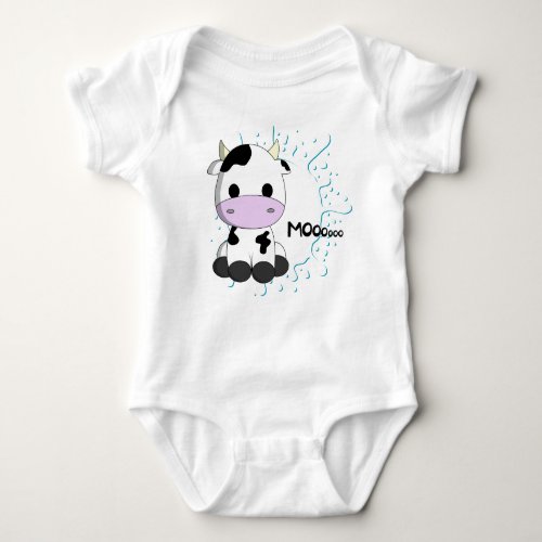 Baby Cow Baby Bodysuit