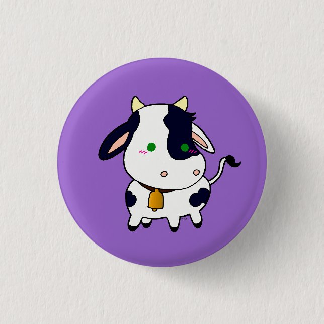 Baby Cow Button (Front)