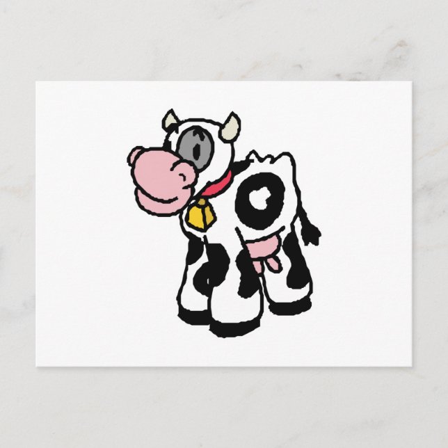 baby cow postcard (Front)