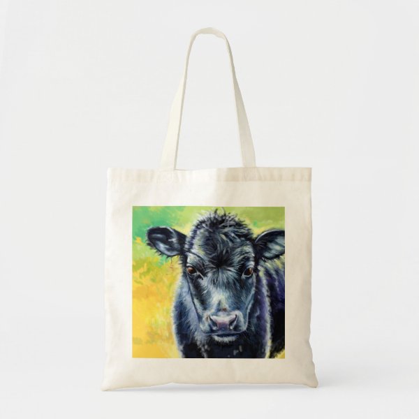 cow print cooler bag