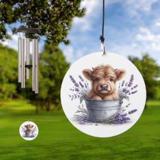 Baby Cow  Wind Chime