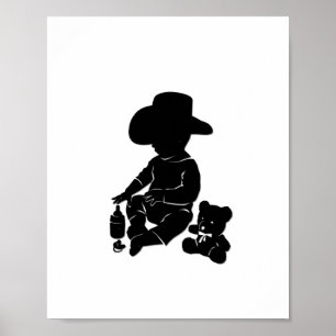 Baby Cowboy Poster