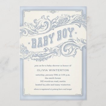 Baby Cowboy Shower Invitations by Western_Invitations at Zazzle