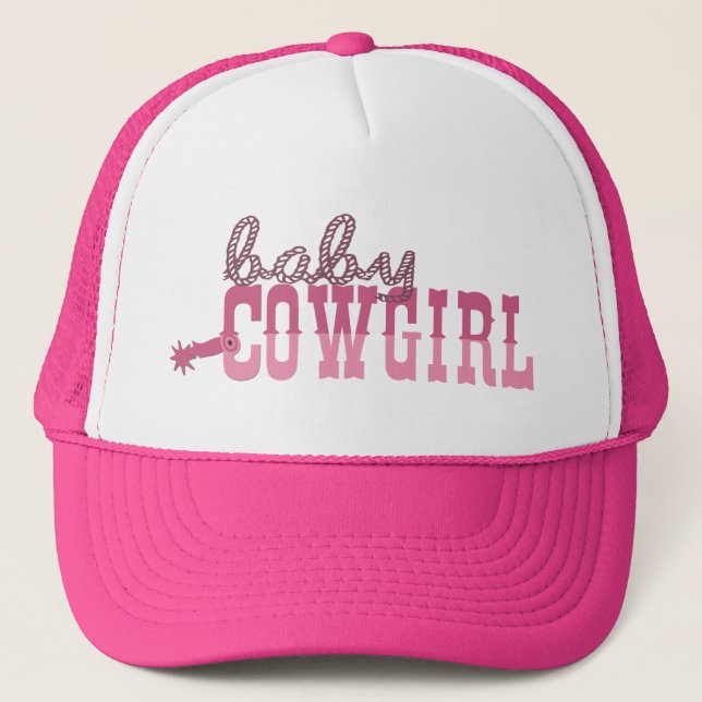 Baby Cowgirl Trucker Hat (Front)