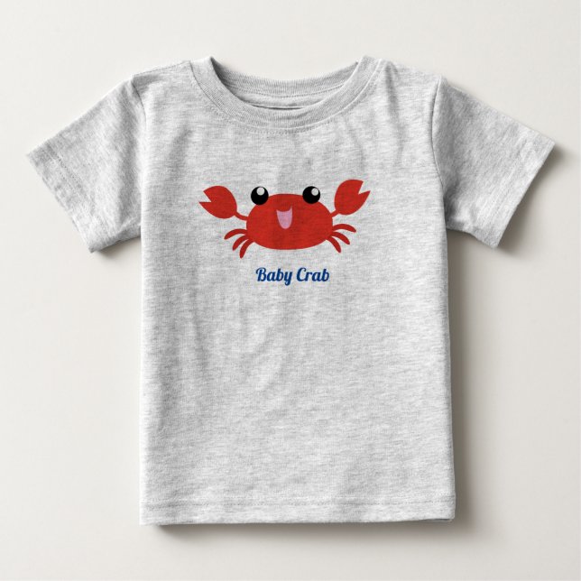 Baby Crab Cute T-Shirt (Front)