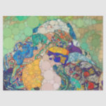 Baby, Cradle by After Gustav Klimt Tissue Paper<br><div class="desc">After Gustav Klimt - Baby,  Cradle,  Infinity Dots. Gustav Klimt (1862-1918) was an Austrian symbolist painter and one of the most prominent members of the Vienna Secession movement.</div>