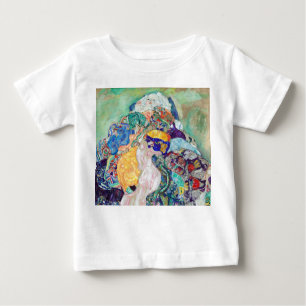 Baby Cradle painting by Gustav Klimt  Baby T-Shirt