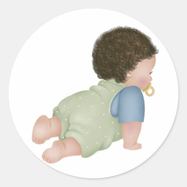 Baby Crawling Stickers (Front)