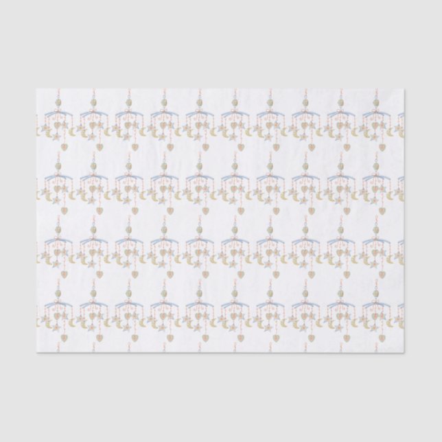 Baby Crib Mobile Tissue Paper (Front)