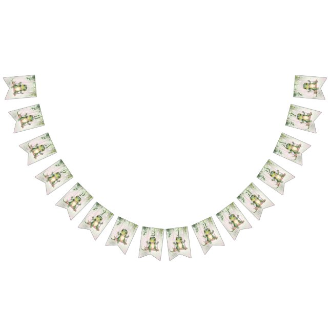 Baby Crocodile Bunting Flag (All)