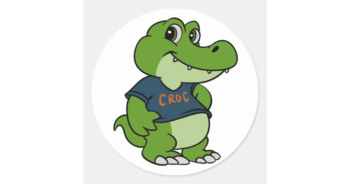 baby crocodile cartoon