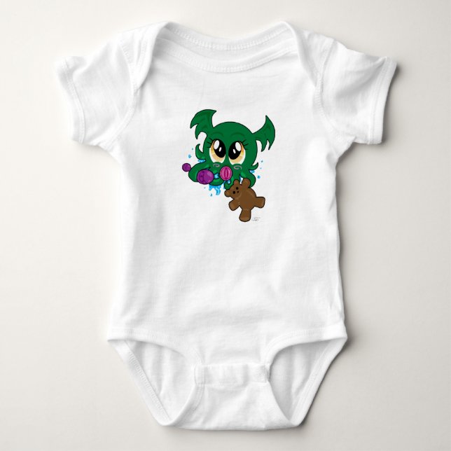 Baby Cthulhu Child Size Bodysuit (Front)