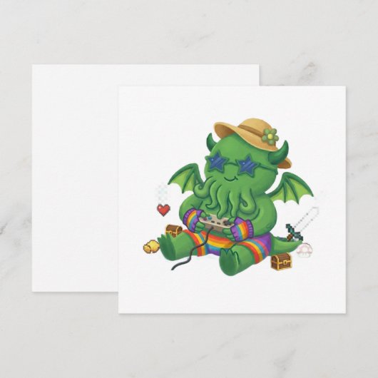 Baby Cthulhu Gamer (Front/Back)