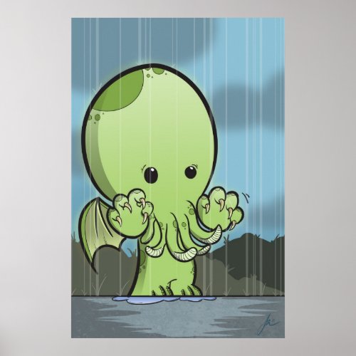 Baby Cthulhu _ Poster