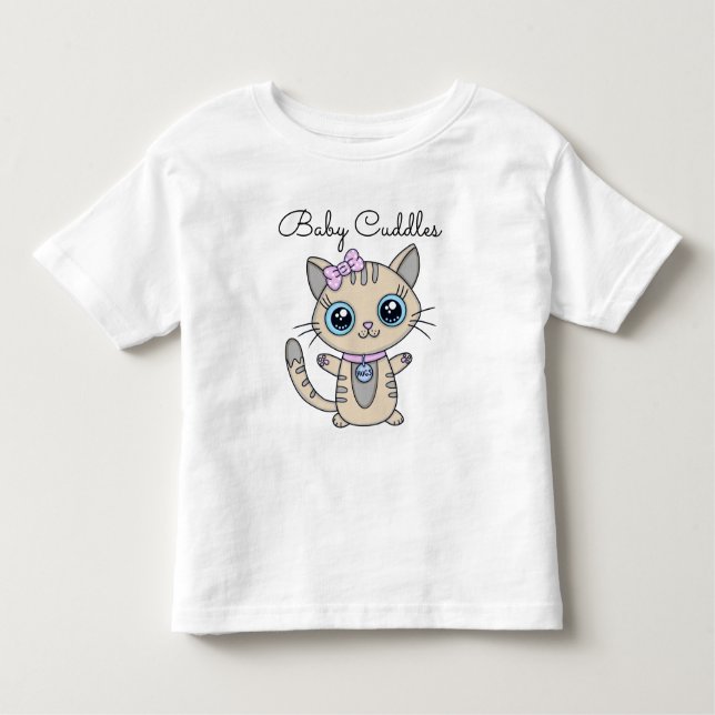 Baby Cuddles Toddler T-shirt (Front)